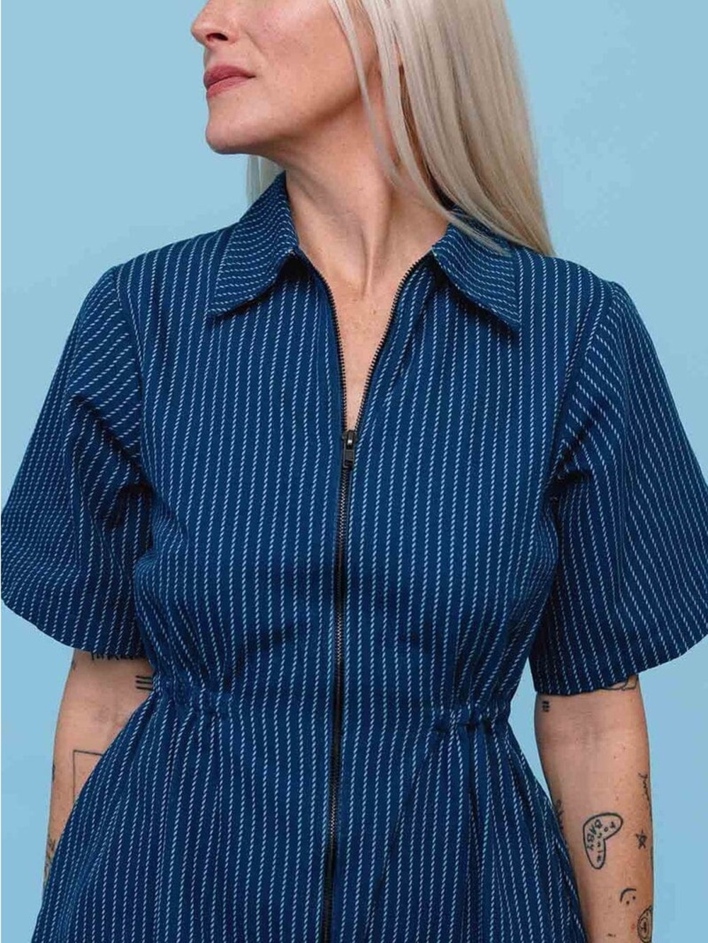 ISO Noble Utility Dress in Rope Stripe